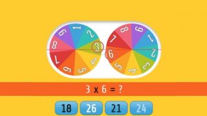 Times Table Wheel Challenge