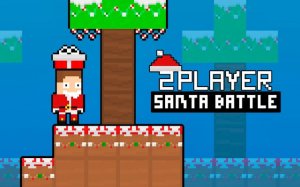 2 Player Santa Battle: Gift Box Rush Online Game
