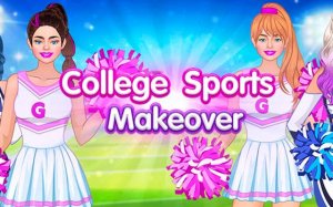 College Sport Team Makeover - Fashion Dress Up Online Game