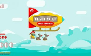 FlappyCat Crazy Christmas - Holiday Arcade Online Game