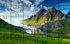 Jigsaw Puzzle: Beauty Views - Online Landscape Puzzle Game
