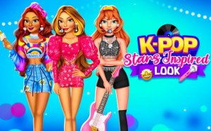 K-Pop Stars Inspired Look Makeover Game Online