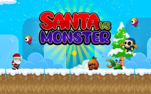 Santa VS Monster: Endless Runner Online Game