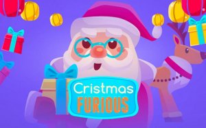 Xmas Furious Santa Balloon Run Online Game