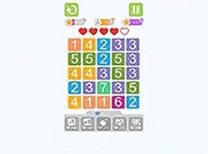 Numbers Chain Reaction Puzzle Game