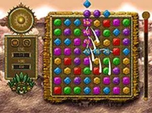 Montezuma Gems Match 3 Puzzle Game
