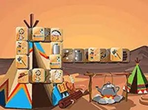 Wild West Mahjong Online Puzzle Game
