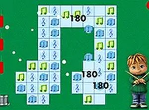 Alvin Music Match Online Game