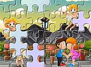 Valentine Day Jigsaw Puzzle Game