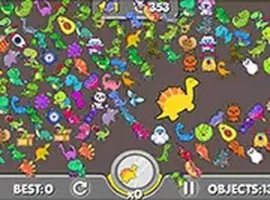 Dinosaurs Match 2D Puzzle Game