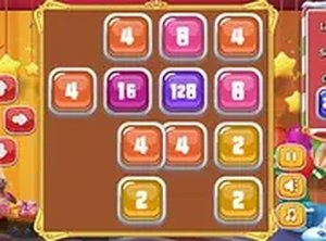 2048 Christmas Puzzle Game