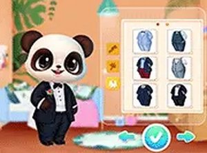 Panda Tropical Wedding Story - Dress Up Game