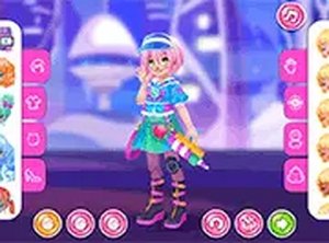 Kiddo Futuristic Fashion Dress Up Game