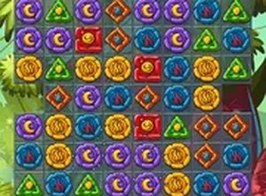 Treasures Aztec Match 3 Puzzle Game