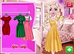 Ice Queen Frozen Crown Makeover Game