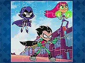 Fun Teen Titans Puzzle Online Game